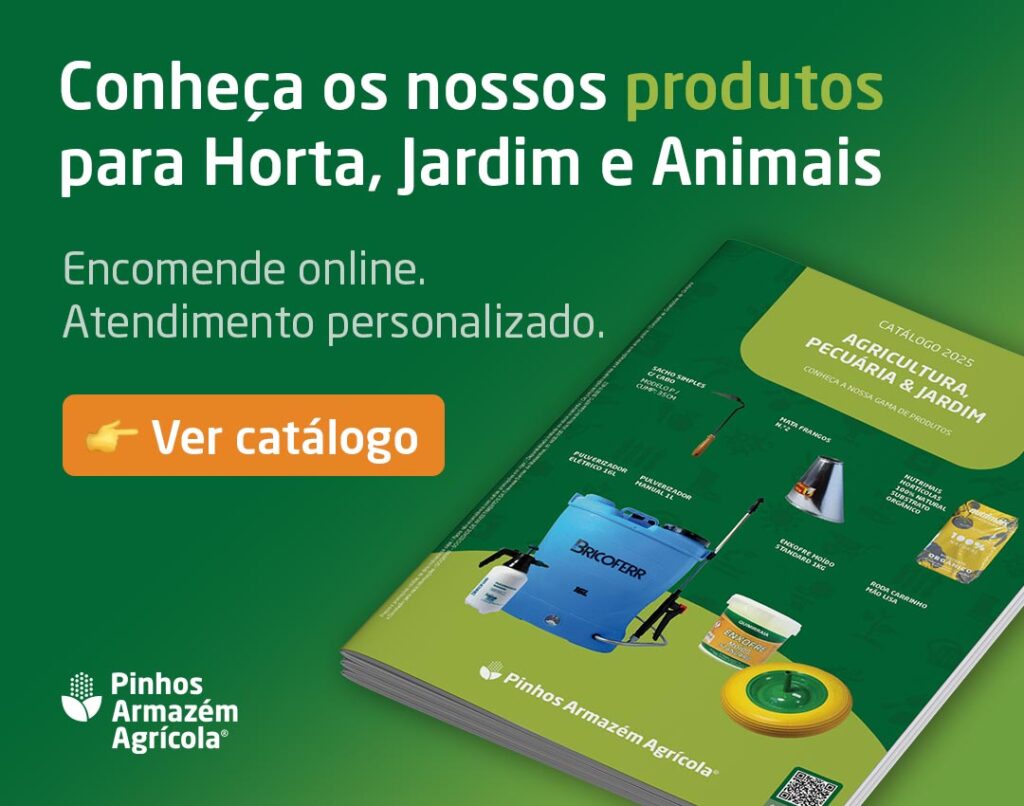 Banner promocional agropecuária Pinhos Armazém Agrícola