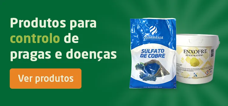 Produtos para controlo de pragas e doenças