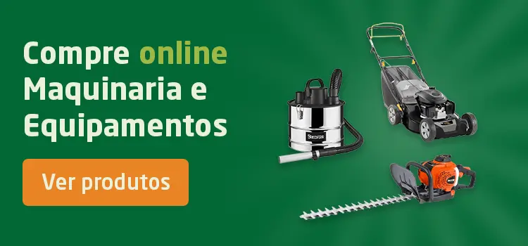 Banner com ligação para categoria de Maquinaria e Equipamentos