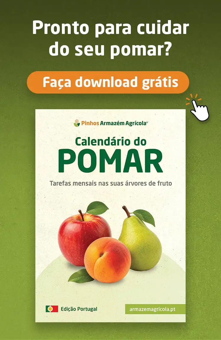 Banner Calendário do Pomar - Faça download gratuito do calendário que o ajuda a cuidar das fruteiras do seu pomar ou jardim